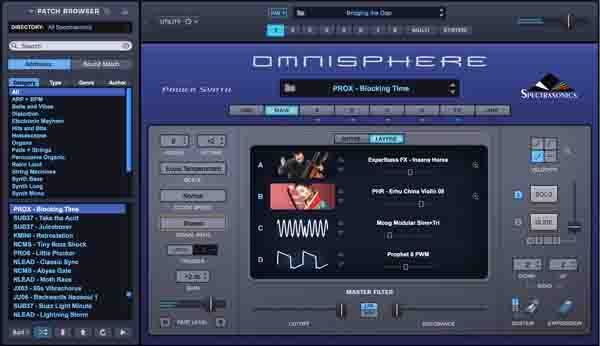 Omnisphere Hybrid Synth Screenshot