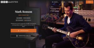 Mark Ronson BBC Maestro Class
